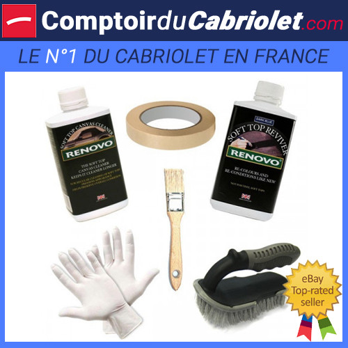 Kit Renovo Bleu pour Capote en Alpaga : Préparez votre Cabriolet pour l'Été