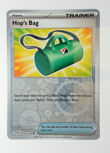 Hop's Bag 147 Pokemon SV09 Journey Together Uncommon NP Reverse Foil