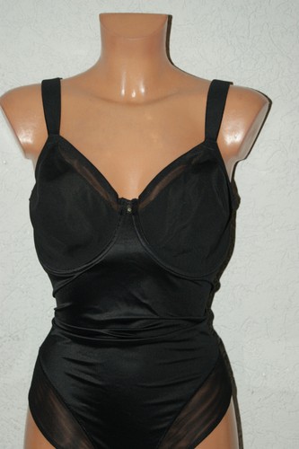 TRIUMPH Body Miederbody schwarz SCHIMMER Formbügel GLANZ Gr. 85 D - Photo 3/5