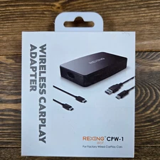 Wireless CarPlay Adapter Rexing CPW-1  For Iphone For Wired CarPlay Vehicles