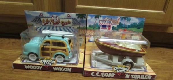 chevron toy car woody wagon