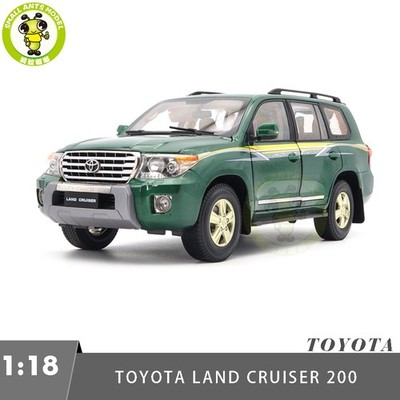 1/18 Toyota Land Cruiser LC200 Green Diecast Model Car | eBay