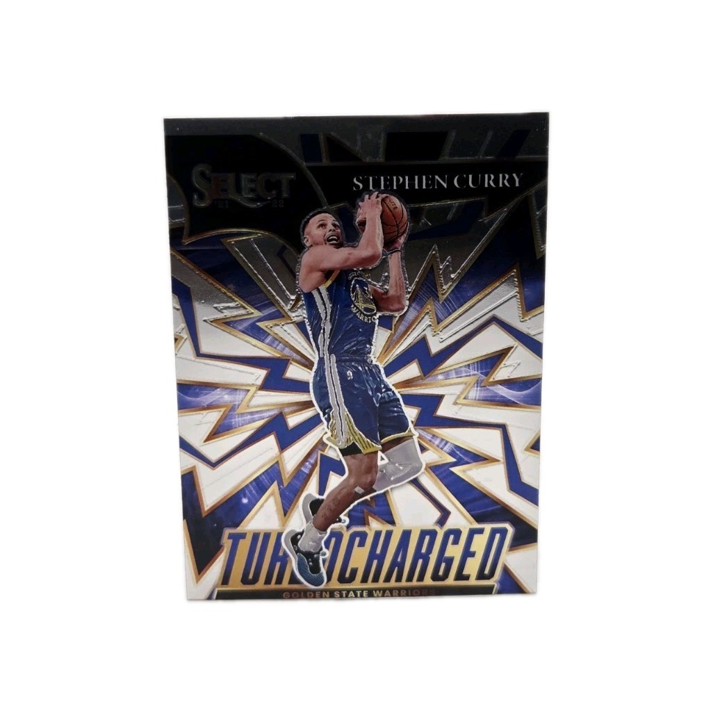 2021-22 Panini Select - Turbocharged Stephen Curry #3