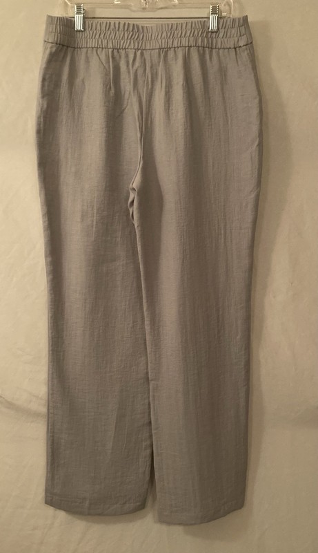 Chico’s Pants, Travelers Collection Loose Fit, Fairfax Gray New With Tags Size 1