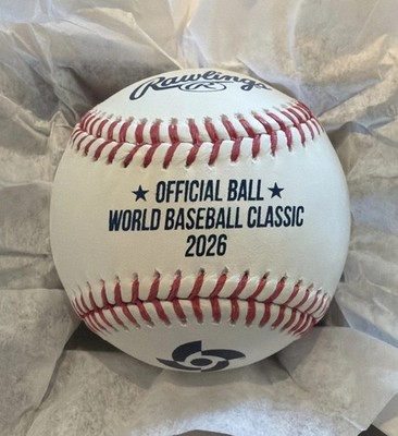 New Rawlings Official 2026 World Baseball Classic WBC Ball ROMLB