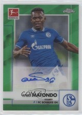 Rabbi Matondo Chrome Bundesliga 2020/21 Green Refractor /99 Auto