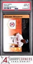 2012 TOPPS GOLDEN MOMENTS #GM-16 JIM RICE HOF POP 2 PSA 10