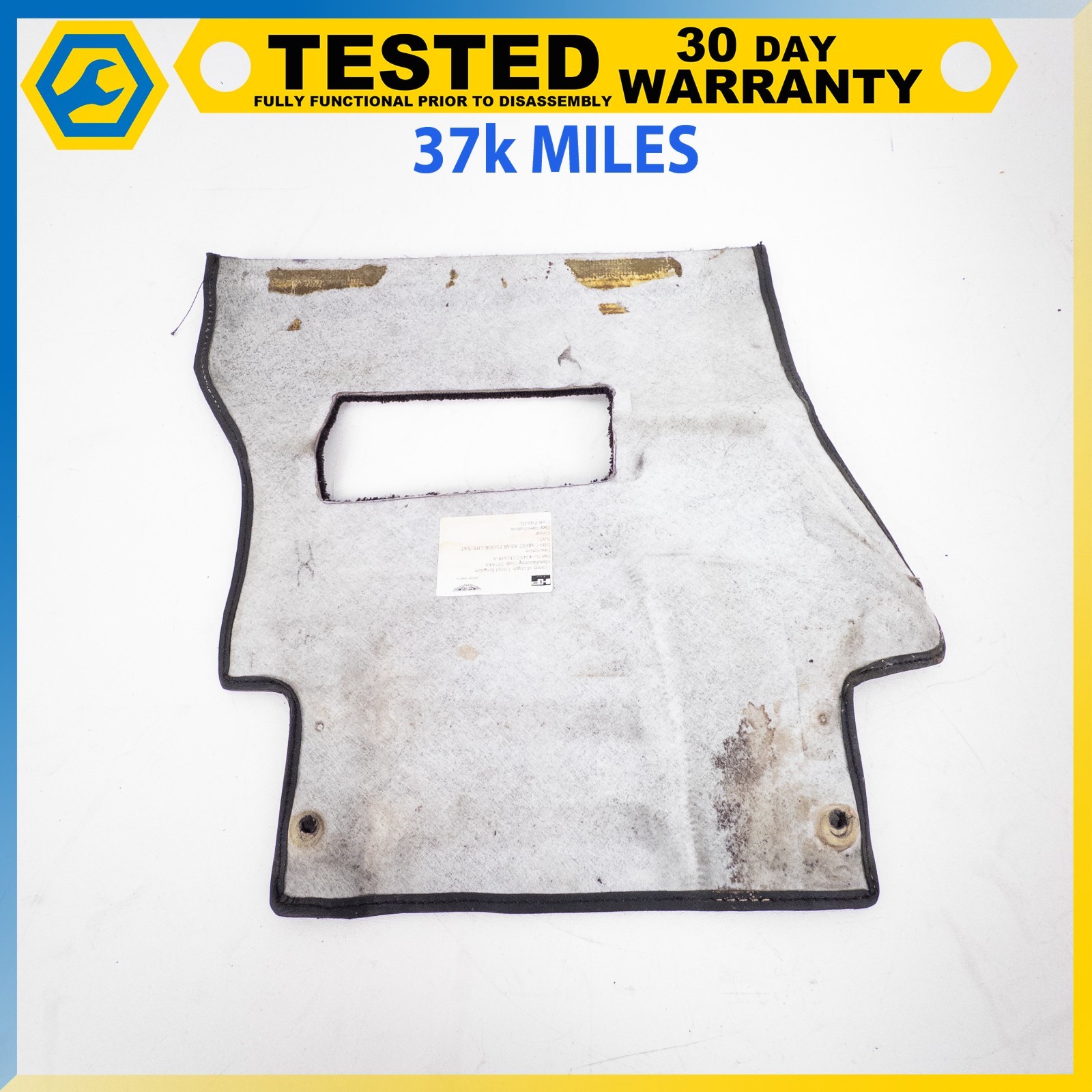 05-16 ASTON MARTIN DB9 FRONT LEFT & RIGHT SIDE FLOOR CARPET PANEL SET OEM
