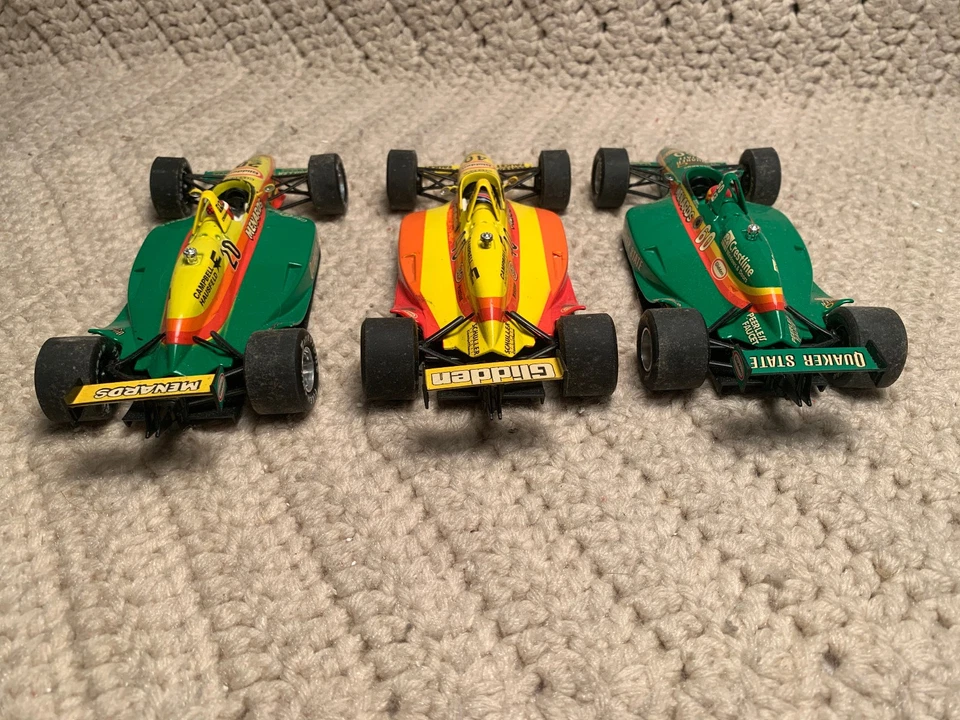Lote de 3 carros Indy Menard's Pole 90's Diecast #20 #40 & #60 Epic em escala 1/24 ônix - Imagem 4 de 4