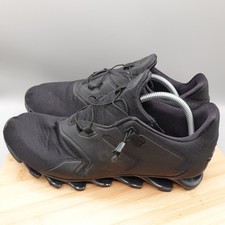Scarpe Adidas Uomo 11 Springblade Nero Atletica Corsa Performance B49640 Difetti