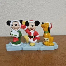 3pc Disneys Once Upon A Christmas McDonald's Toy Vintage 2000 Collectible 