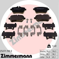 Zimmermann BremsbelÄGe MERCEDES-BENZ S-KLASSE W222 V222 X222 C217 A217 SL R231