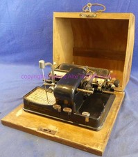 Heady Spanien 229818 - 2 Typenzyl. - Schreibmaschine alt antik - Samlg. GAT 2050