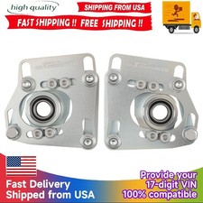 -2.5 Adjustable Caster Camber Plates For Ford Mustang Gt 94-04 -2.5 Adjustable Caster Camber Plates For Ford Mustang Gt 94-04