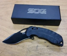 SOG Kiku XR Pocket Knife Cryo CTS XHP New In Box Hunting Camping