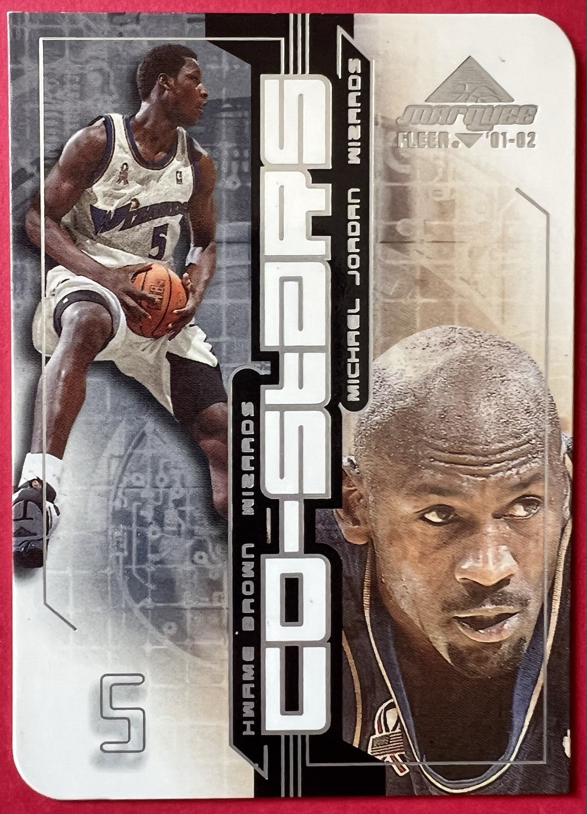 2001-02 Fleer Marquee #1 CS Michael Jordan / Kwame Brown Co-Stars