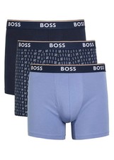 HUGO BOSS Boxer Briefs Long Mens XL Navy Blue...