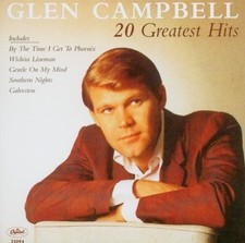 GLEN CAMPBELL - 20 Greatest Hits - CD - **BRAND NEW/STILL SEALED**