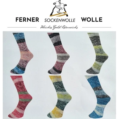 FERNER WOLLE Ferner Lungauer Sockenwolle 6-fach mit Merinowolle