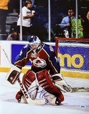 Patrick Jacques Roy HOF Colorado Avalanche Rare Signed Auto 14x11 Photo W/COA