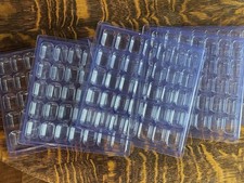 Estuches de exhibición/almacenamiento de mármol de 35 unidades recién lanzados (5) con tapas. 🇺🇸 Hecho