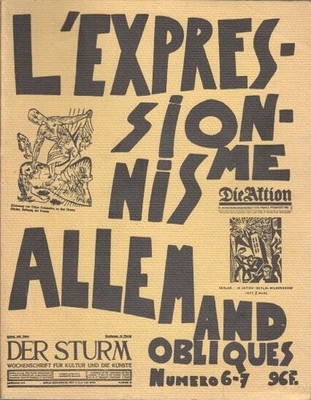 Obliques numero 6 - 7. L'expressionisme allemand. Richard, Lionel: