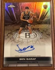 2025 Topps Cosmic Chrome Ben Saraf Base (RAW)