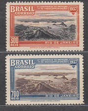 Brésil Courrier 1936 Yvert 331/32 ** MNH