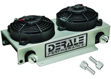 Derale 13740 19 Row Hyper Dual-Cool Remote Cooler (-6AN)