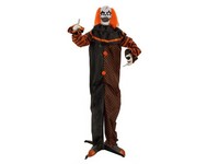 INNA-Glas Deko Halloween Pop-Up Horror Clown Horik, Mit 2 KöPfen, 80X50X170Cm