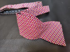 Vineyard Vines Bow Tie Men Shotgun Shells Red Silk Made In USA- Rare Print