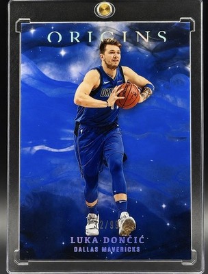 Luka Doncic 2019-20 Panini Origins Blue /99 #55 Mavericks NBA SSP 32/99