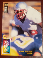 1995 Upper Deck Collectors Choice Rookie #13 Mark Fields LB New Orleans Saints