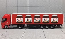1/87 Herpa Iveco Stralis Hi-way XP Refridgerated Box Trailer #Nutella/Spedition