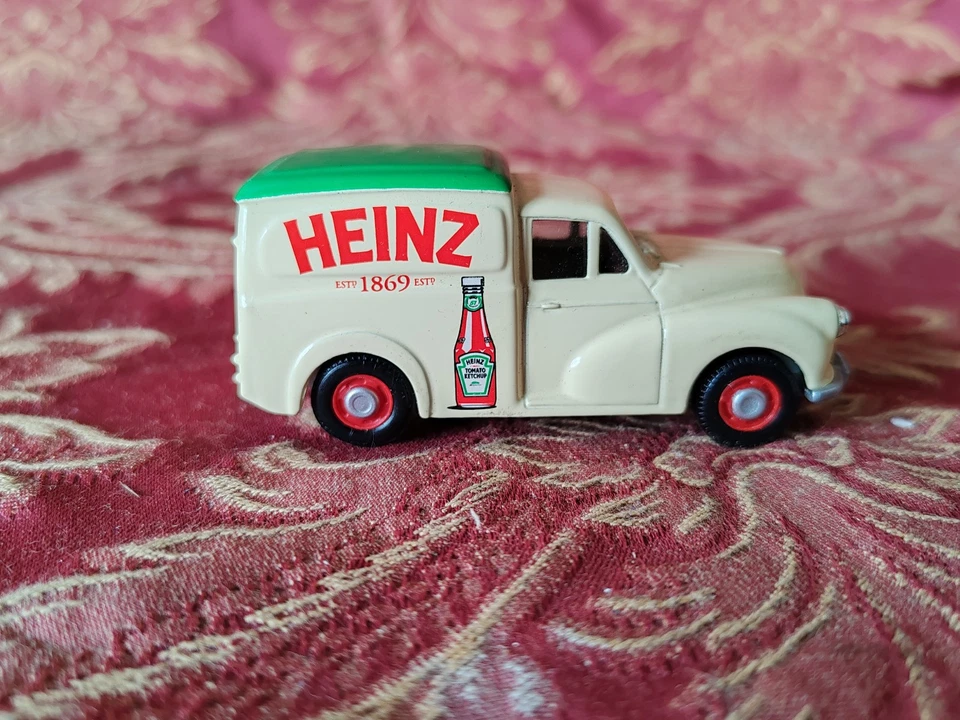 CAMIONNETTE MORRIS MINOR VAN/HEINZ/ 1/64 corgi camions d'antan certif et boite - Photo 4/4