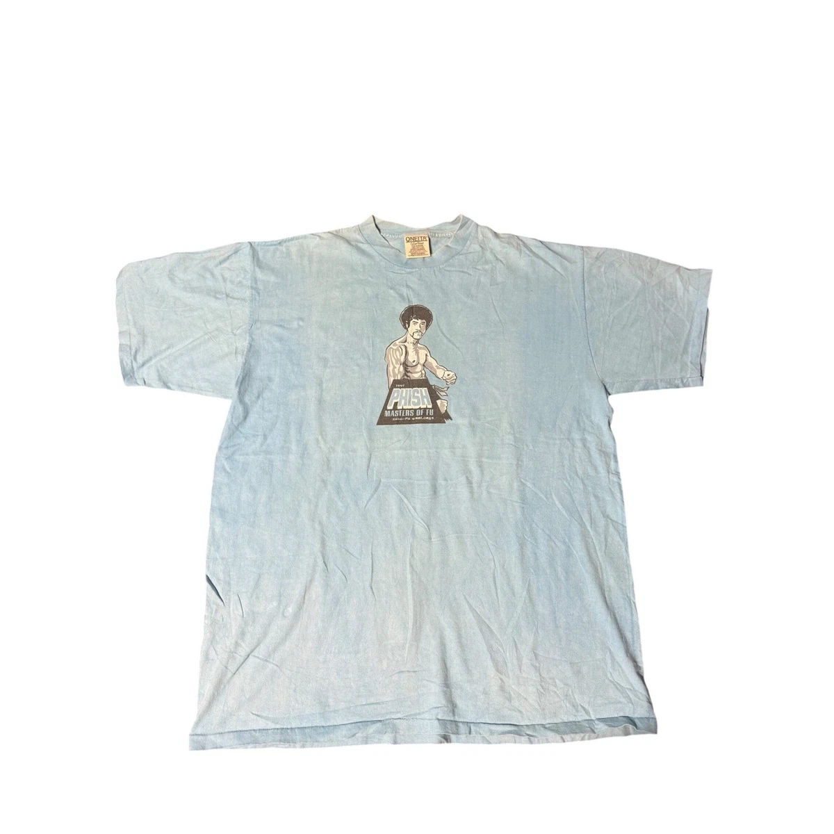 Oneita Men Blue Vintage T-Shirts for Men for sale | eBay