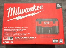Milwaukee M18 Cordless Vacuum M18 2 Gal Wet/Dry HEPA 18 Volt Vac 0880-20