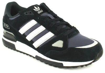 Adidas Originals Zx750 Baskets Homme à Lacets Neuf Bleu Marine DK Bleu Blanc - Photo 1/4