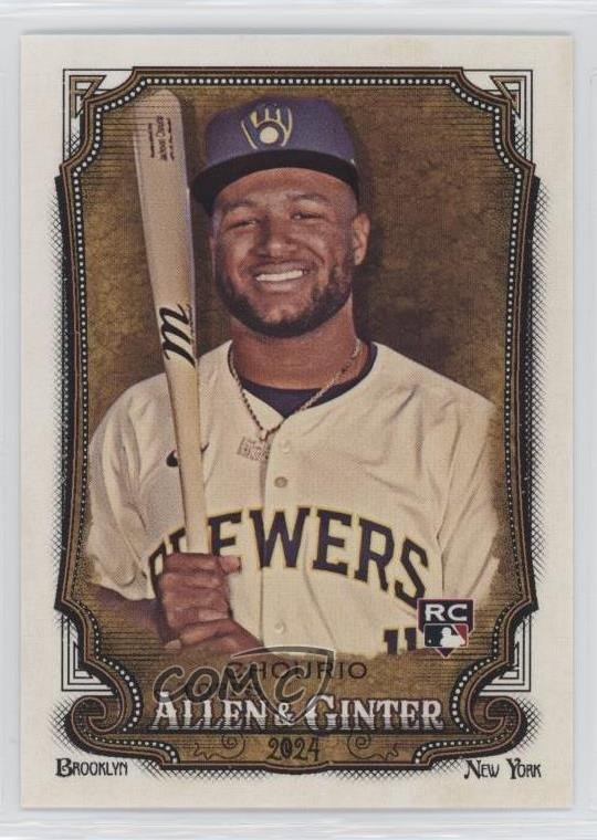 2024 Topps Allen & Ginter Jackson Chourio #276 Rookie RC 12g7