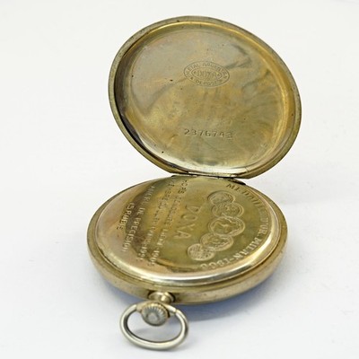 Vintage Doxa Swiss made mechanical pocket watch anti-magnetique