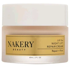 Nakery Beauty LIFT-TOX Night Lift Repair Restore cream 2.0 oz-NEW
