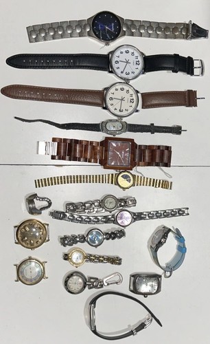 Watch Job Lot 15 Mixed Mens Women’s Watches - Spares or Repair - Untested