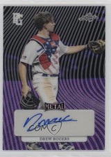 2023 Leaf Metal Perfect Game All-American Classic 4/9 Drew Rogers Auto 05ja