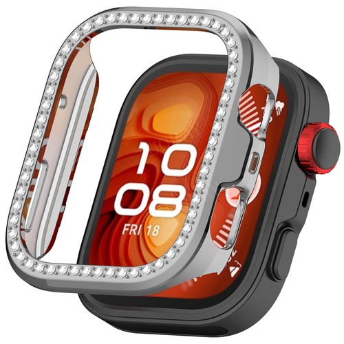 Pour Huawei Watch Fit 4/4 Pro Étui de Protection avec Diamants Bumper Watch Cover - Photo 4 sur 47