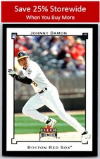 Johnny Damon 2002 Fleer Premium #54 Boston Red Sox