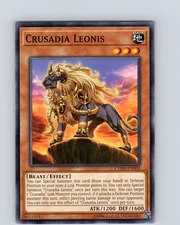 Yu-Gi-Oh TCG Crusadia Leonis CYHO-EN008 Unlimited Regular Common Card NM