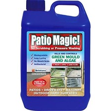 Patio Magic! 5 Litres Liquid Concentrate Mould, Algae and Moss Killer 5.05 per litre
