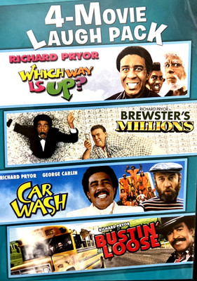 RICHARD PRYOR DVD Set Which Way Is Up Brewster's Millions Car Wash Bustin' Loose