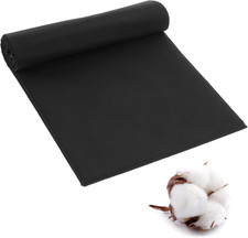 10 Yards Black Cotton Fabric by the Yard Fabrics,59 Inches Wide Medium Weight 10