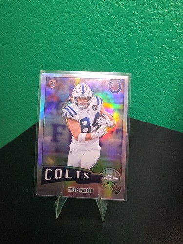 2025 Topps Chrome TYLER WARREN Rookie RC Retro 1975 Throwback REFRACTOR